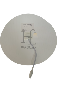 220 Volt Ayna Arkası Buğu Önleyici Rezistans Banyo Ayna Arkası Buğu Çözücü Yuvarlak 30x30 Cm