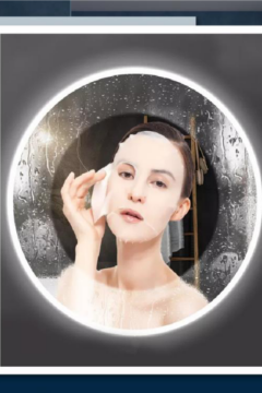 220 Volt Ayna Arkası Buğu Önleyici Rezistans Banyo Ayna Arkası Buğu Çözücü Yuvarlak 30x30 Cm