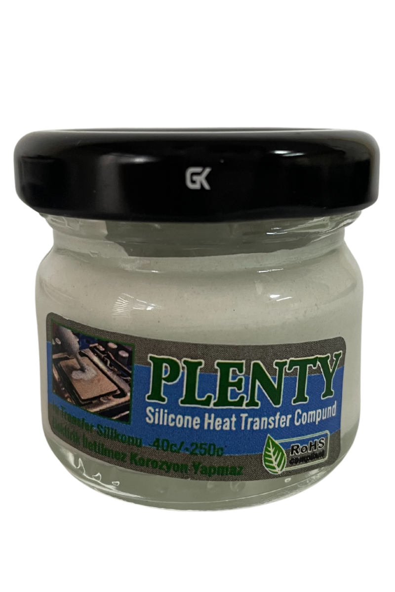 50GR Termal Macun Beyaz Isı Transfer Silikonu 50 Gram Isı İletken Silikon Pasta