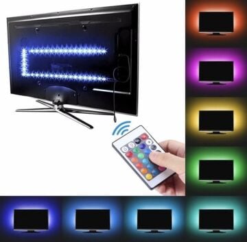 3 Metre Televizyon Arkası Şerit Led Aydınlatma