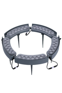 12 Watt Bahçe Armatürü Led Palmiye Ağaç ve Sütun Aydınlatma IP68 Dış Mekan Bahçe Aydınlatma Pembe