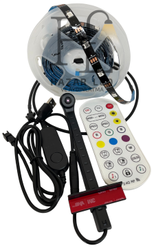 TV Arkası Şerit Led Ambiyans Aydınlatma Ambilight RGB Akıllı TV Ekran Senkronizasyonu 5M