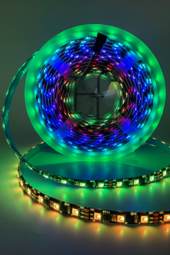 12 Volt WS2811 ARGB Adreslenebilir Pixel Şerit Led IP20 Metrede 60 Led (1 Metre)