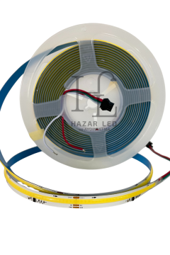 24V 10MM 360 Ledli Pixel Cob Şerit Led Beyaz IP20 5 Metre