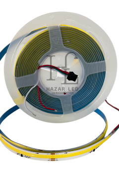 24V 10MM 360 Ledli Pixel Cob Şerit Led Beyaz IP20 5 Metre