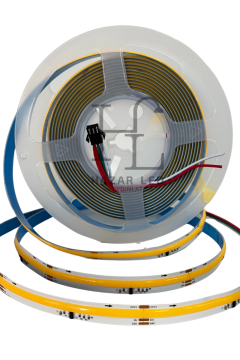 24V 10MM 360 Ledli Pixel Cob Şerit Led Gün Işığı IP20 5 Metre