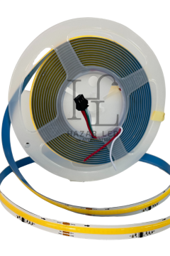 24V 10MM 360 Ledli Pixel Cob Şerit Led Natural Beyaz IP20 5 Metre