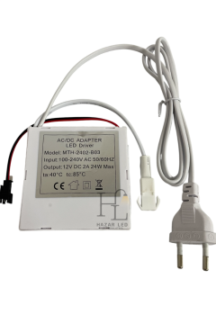 220 Volt Girişli 12V 2A Dokunmatik (Touch) Ayna Arkası Sensörü Banyo Aynası Sensörü Mobilya Sensörü Buğu Önleyici