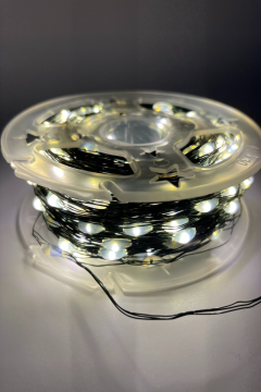 50 Metre 500 Ledli Gün Işığı Peri Led Işık IP64 Dış Mekan Dekoratif Led Işık Yılbaşı Süsü