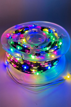 50 Metre 500 Ledli RGB Peri Led Işık IP64 Dış Mekan Dekoratif Led Işık Yılbaşı Süsü