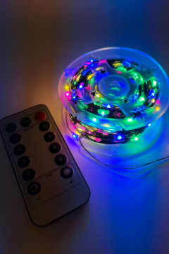 50 Metre 500 Ledli RGB Peri Led Işık IP64 Dış Mekan Dekoratif Led Işık Yılbaşı Süsü