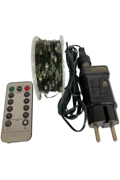 50 Metre 500 Ledli RGB Peri Led Işık IP64 Dış Mekan Dekoratif Led Işık Yılbaşı Süsü