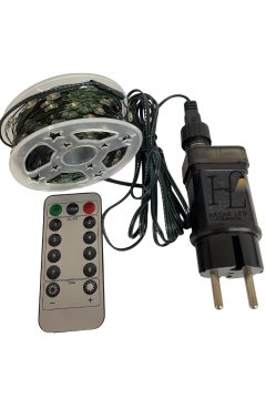 50 Metre 500 Ledli RGB Peri Led Işık IP64 Dış Mekan Dekoratif Led Işık Yılbaşı Süsü