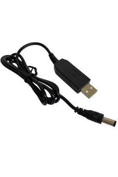 USB-Barrel Jack Voltaj Yükseltici (Giriş 5V, Çıkış 12V)