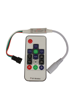 5-24V Pixel Kontrol Cihazı RF Kumandalı Magic Led WS2811-WS2812