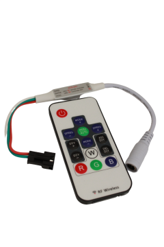5-24V Pixel Kontrol Cihazı RF Kumandalı Magic Led WS2811-WS2812