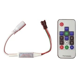 5-24V Pixel Kontrol Cihazı RF Kumandalı Magic Led WS2811-WS2812