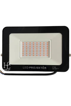 220 Volt 50 Watt Tablet Projektör Grow Led Full Spectrum SMD Led Projektör (Bitki Yetiştirme Ledi)