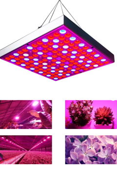 220 Volt 45 Watt Grow Led Panel Full Spectrum Bitki Yetiştirme Lambası