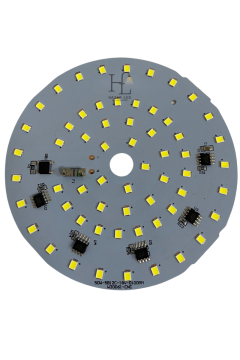 220 Volt 50 Watt SMD 2835 Ledli Hazır Projektör Ledi Beyaz Yuvarlak PCB Avize Ledi