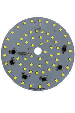 220 Volt 50 Watt SMD 2835 Ledli Hazır Projektör Ledi Beyaz Yuvarlak PCB Avize Ledi