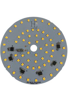 220 Volt 50 Watt SMD 2835 Ledli Hazır Projektör Ledi Gün Işığı Yuvarlak PCB Avize Ledi