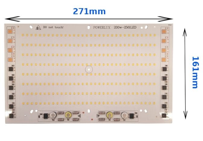 220 Volt 200 Watt SMD 2835 Ledli Hazır Projektör Ledi Gün Işığı Hazır Projektör PCB