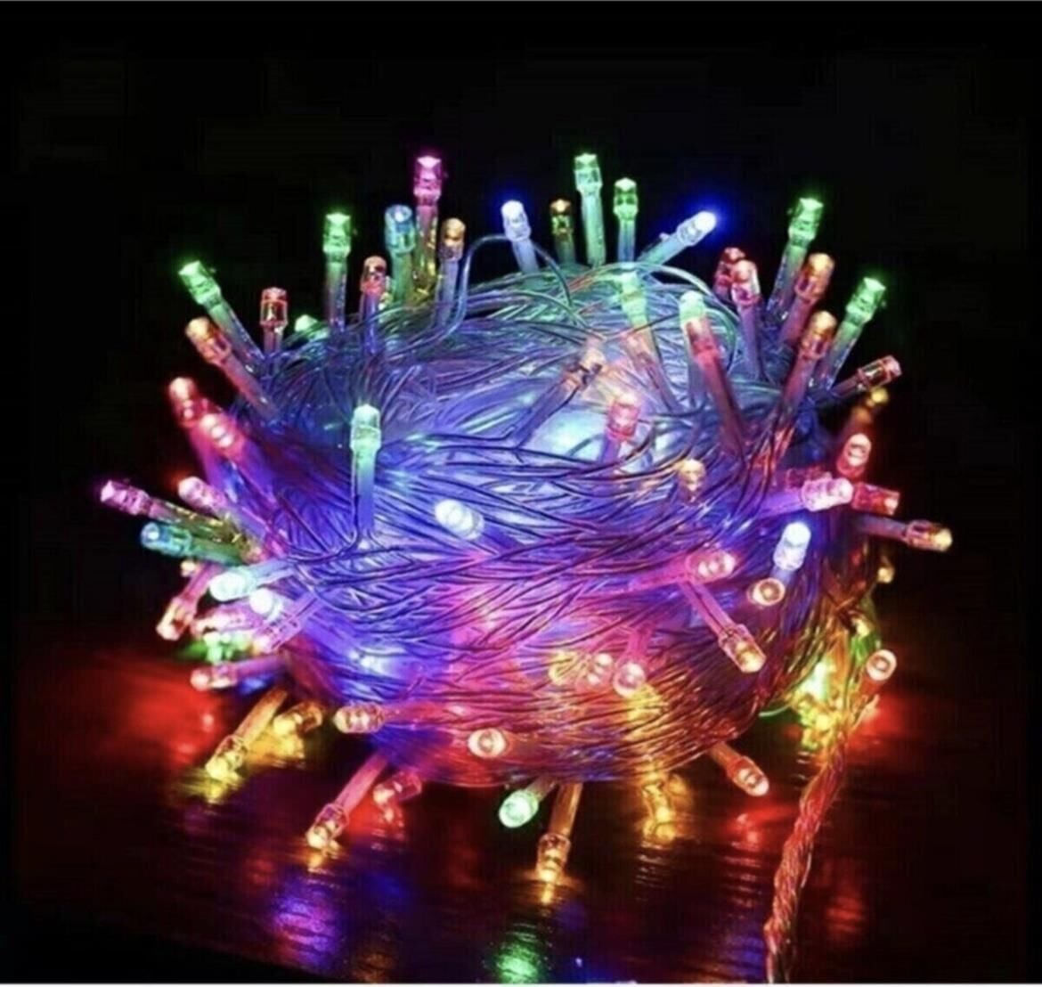 10 Metre RGB Animasyonlu İp Led Dekoratif Yılbaşı Süsü