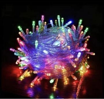 10 Metre RGB Animasyonlu İp Led Dekoratif Yılbaşı Süsü