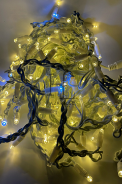 3 Metre Saçak Led Gün Işığı Beyaz Flaşlı 100 Ledli 20 Saçaklı Eklenebilir IP65 Dış Mekan Beyaz Kablolu Dekoratif Led Işık Yılbaşı Süsü