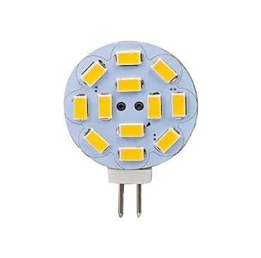 G4 Led Ampul 12-30 Volt Yuvarlak İğne Bacak Beyaz