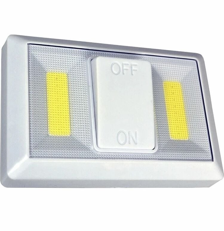 Pilli Mıknatıslı Dolap İçi Led Lamba