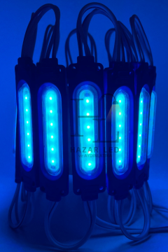 Cob Led Modül Lensli 2 Watt 12 Volt Turkuaz (10 Adet)