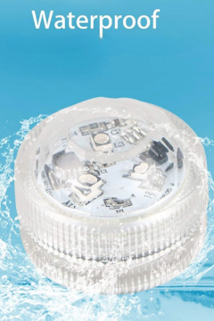 Su Geçirmez Rgb Led Işık Kapsül | Akvaryum Led | Nargile Led | Havuz Led Uzaktan Kumandalı Led Lamba