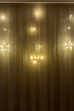 3 Metre Hilal Camii Ve Yıldız Saçak Led Gün Işığı IP44 İç Mekan Eklenebilir Fonksiyonlu Ramazan Dekoratif Led Işık Ramazan Süsü