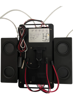 12 Volt Dokunmatik (Touch) Ayna Arkası Sensör Saat Temometre Hoparlör Banyo Aynası Sensörü