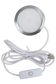 5 Volt Alüminyum Kasalı Anahtarlı USB Led Lamba Kiti Beyaz