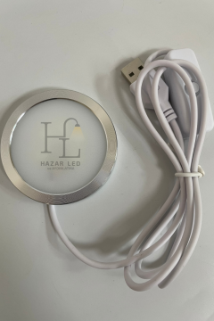 5 Volt Alüminyum Kasalı Anahtarlı USB Led Lamba Kiti Beyaz