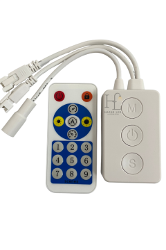 SP601E RF APP Pixel Led Kontrol Cihazı 2*600IC - Çift Çıkışlı - Bluetooth APP Kontrolü