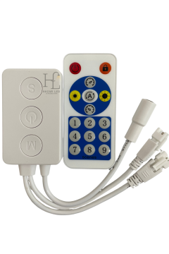 SP601E RF APP Pixel Led Kontrol Cihazı 2*600IC - Çift Çıkışlı - Bluetooth APP Kontrolü