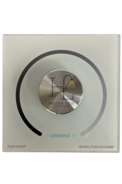 5-24 Volt Dimmer Anahtarlı Duvar Tipi Gömme Led Kontrol Cihazı Display Göstergeli Panel Tipi