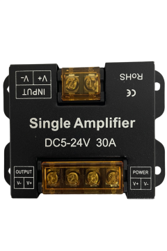 5-24 Volt 30 Amper Dimmer Tek Kanal Led Amplifier Repeater (Tekrarlayıcı) Güçlendirici