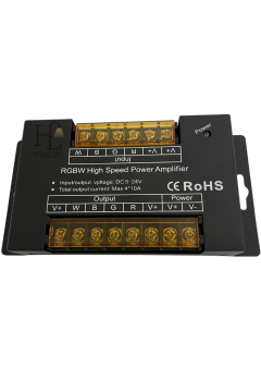 5-24 Volt 4x10A 40 Amper RGBW Led Amplifier Repeater (Tekrarlayıcı) Güçlendirici