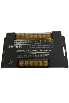 5-24 Volt 4x10A 40 Amper RGBW Led Amplifier Repeater (Tekrarlayıcı) Güçlendirici