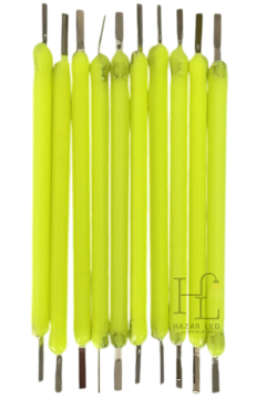 3 Volt 38MM Led Filament Yeşil Retro Tungsten Filament 10 Adet