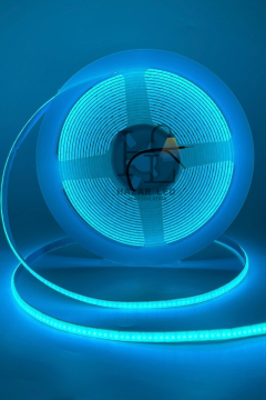 5 Volt 5MM 400 Ledli İnce Esnek Cob Şerit Led Turkuaz IP20 5 Metre