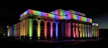 Wallwasher Duvar Boyama Led Aydınlatma 50 Cm 18 Watt RGB