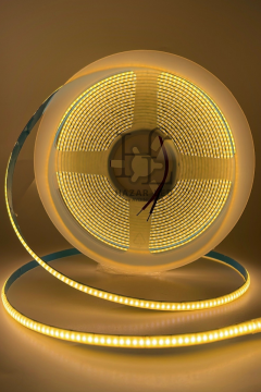 5 Volt 5MM 400 Ledli İnce Esnek Cob Şerit Led Gün Işığı 3000-3200K IP20 5 Metre