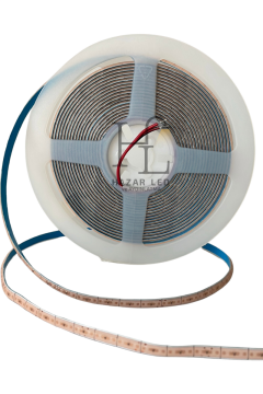5 Volt 5MM 400 Ledli İnce Esnek Cob Şerit Led Mor IP20 5 Metre