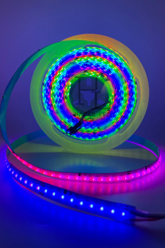 12 Volt WS2811 RGB Pixel Cob Şerit Led 10MM 432 Ledli IP20 5 Metre